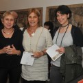 Cristina Bausero, Stella Elizaga y Claudia Müller