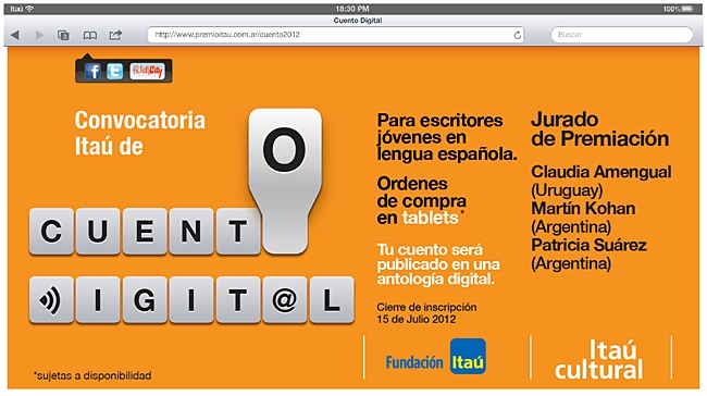 Cuento Digital Fundación Itaú